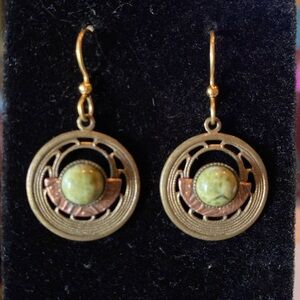 Silver Forest earrings
